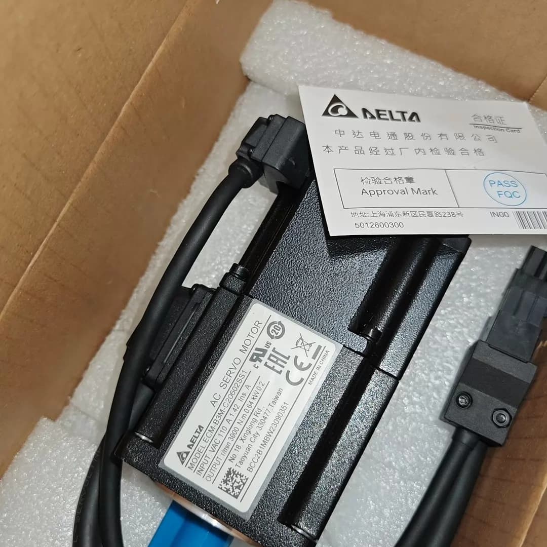 Convertitori di frequenza Delta ECM-B3M-C20602SS1 100% nuovissimo, originale e genuino, servomotore di azionamento