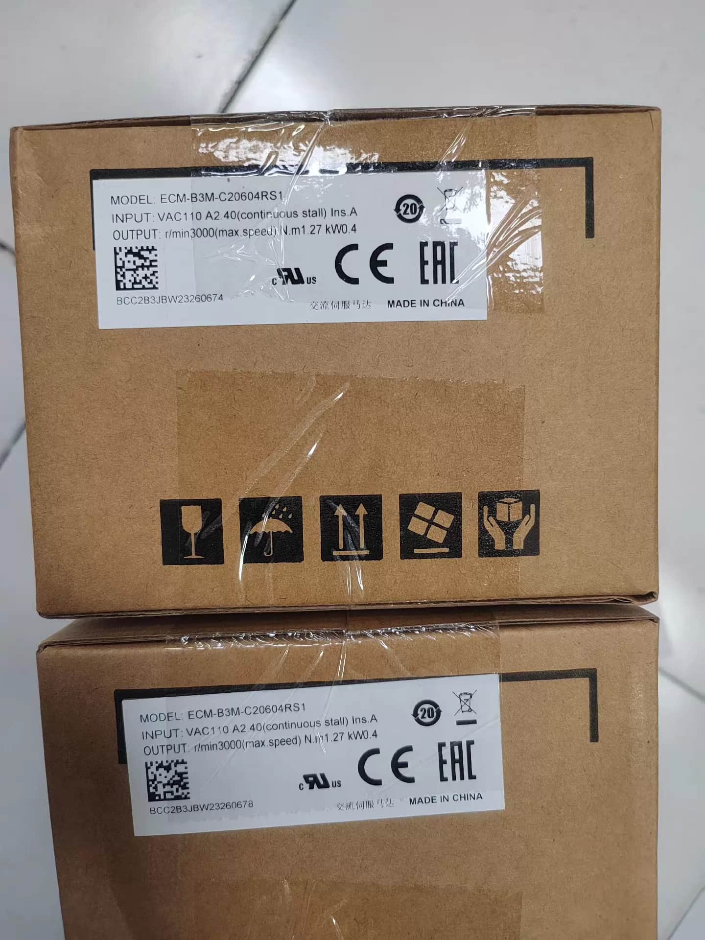 Convertitori di frequenza Delta ECM-B3M-C20604RS1 100% nuovissimo, originale e genuino, servomotore di azionamento