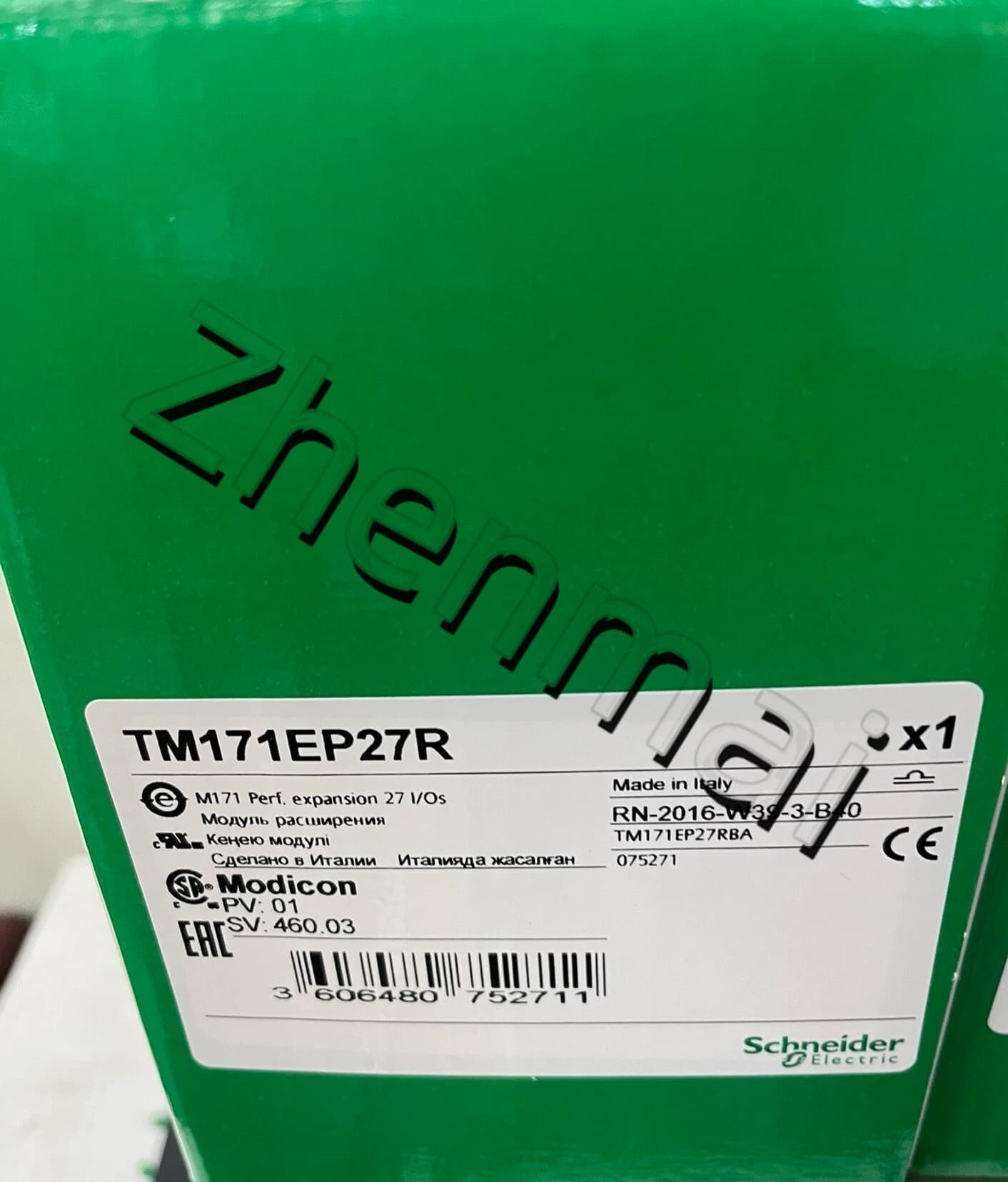 Convertitori di frequenza, interruttori automatici, contattori, dispositivi di protezione Schneider TM171EP27R nuovissimo, originale e genuino al 100%