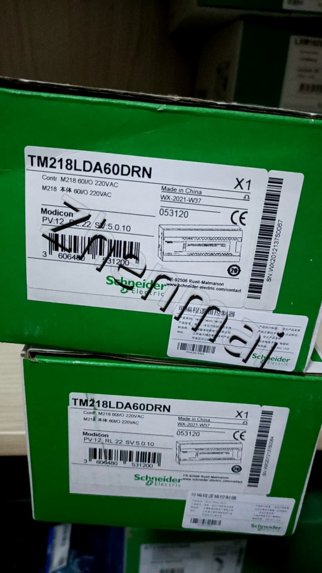Schneider TM218LDA60DRN 100% nuovo, originale e genuino Convertitori di frequenza, interruttori automatici, contattori, dispositivi di protezione