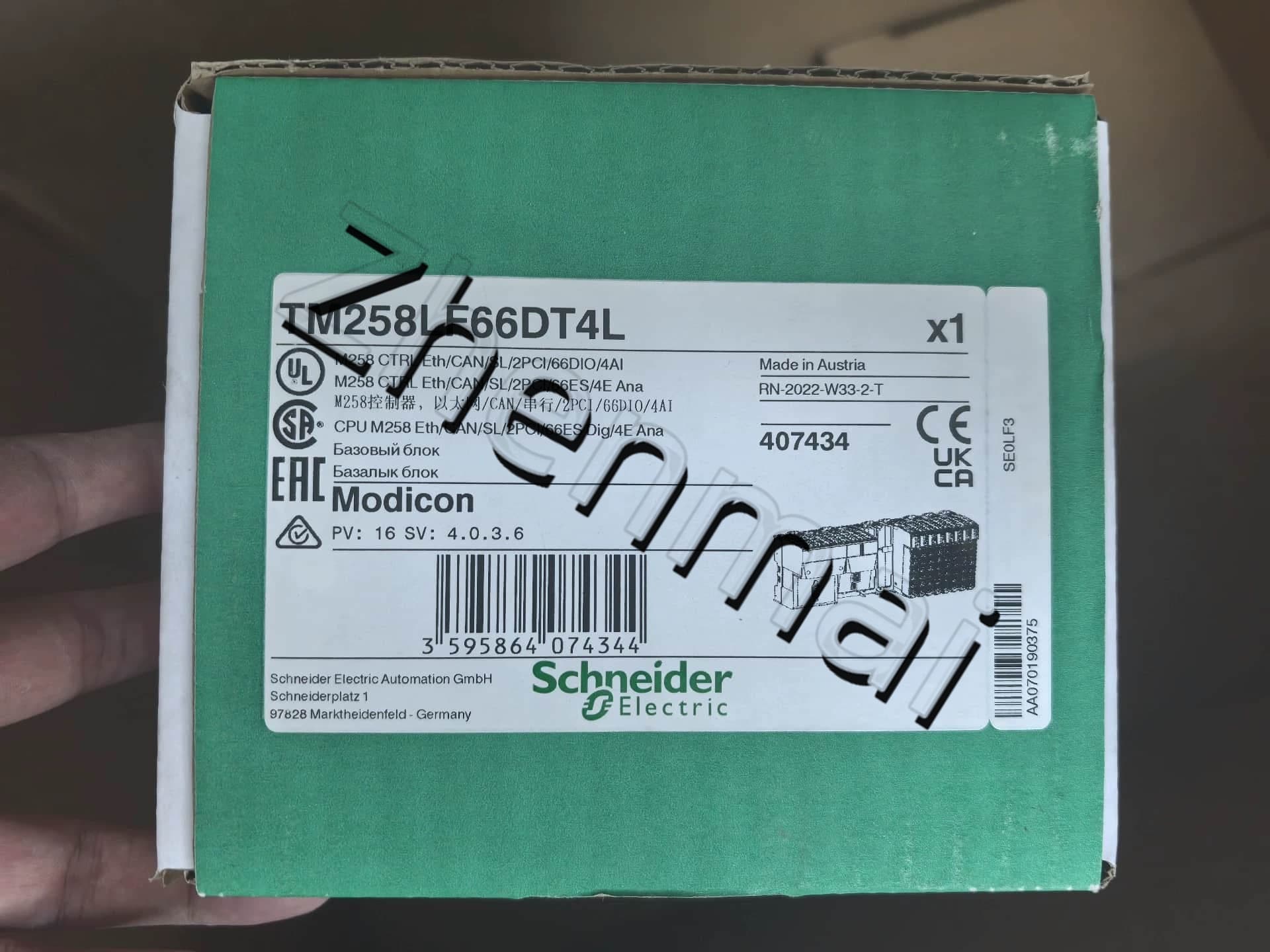 Schneider TM258LF66DT4L 100% nuovo, originale e genuino Convertitori di frequenza, interruttori automatici, contattori, dispositivi di protezione