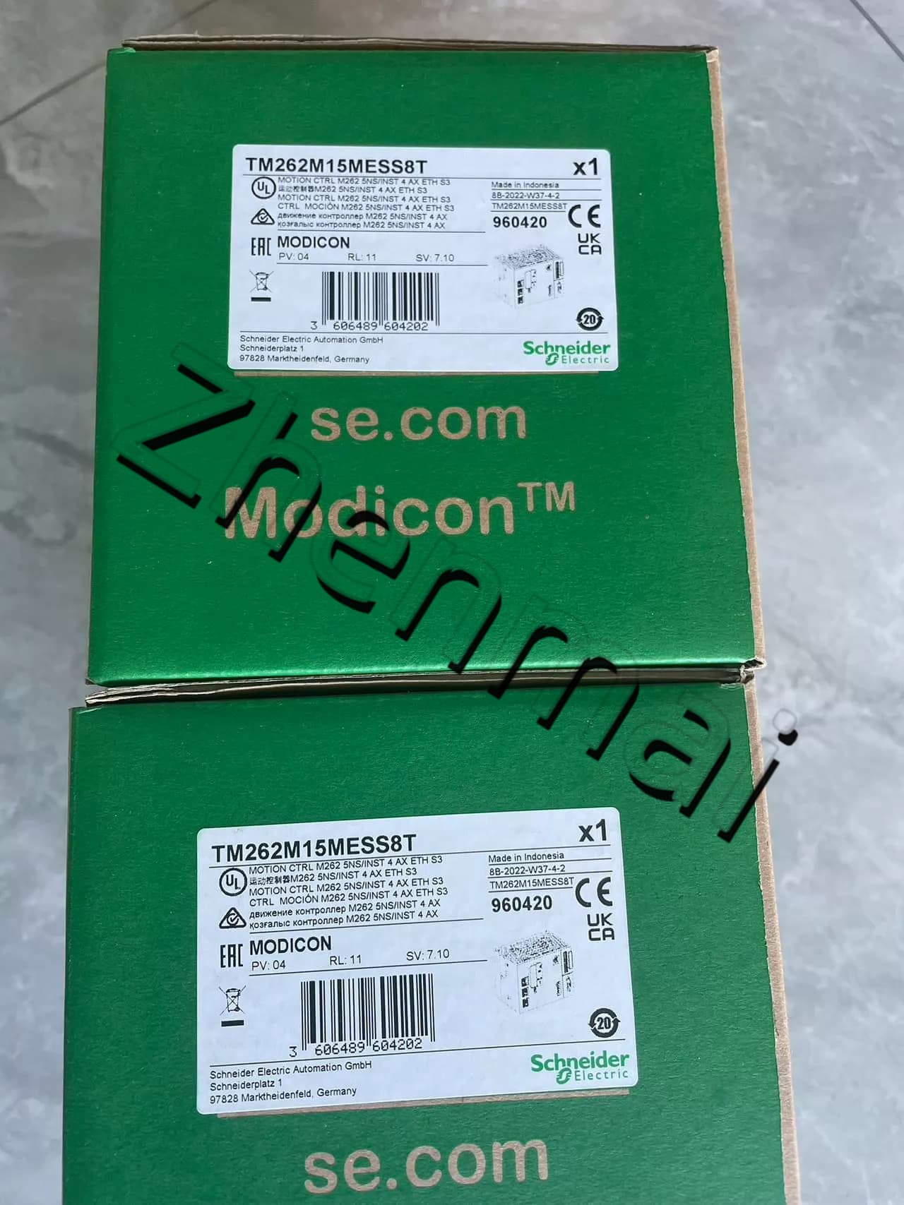 Schneider TM262M15MESS8T 100% nuovo, originale e genuino Convertitori di frequenza, interruttori automatici, contattori, dispositivi di protezione