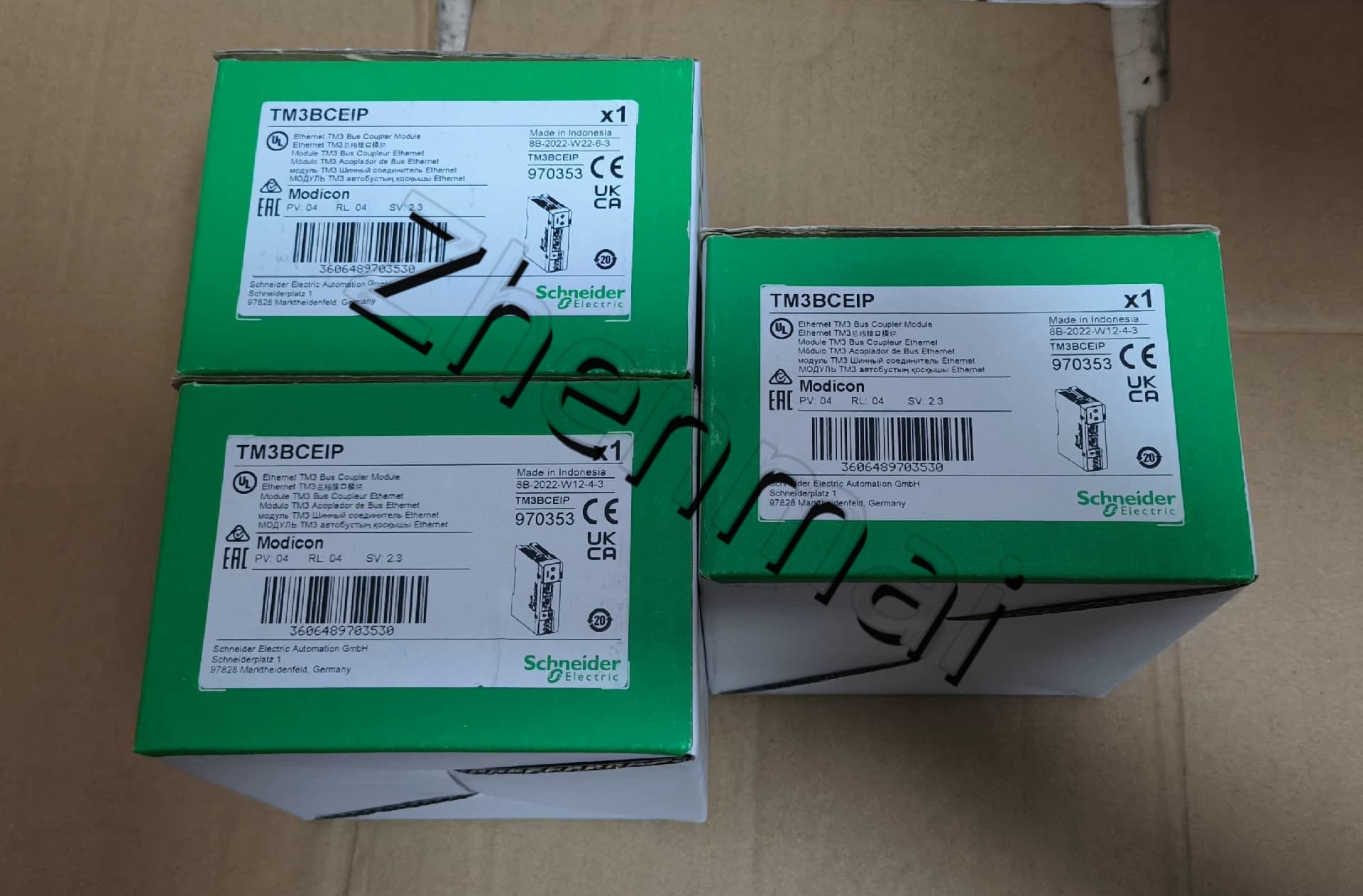 Schneider TM3BCEIP 100% nuovo, originale e originale Convertitori di frequenza, interruttori automatici, contattori, dispositivi di protezione
