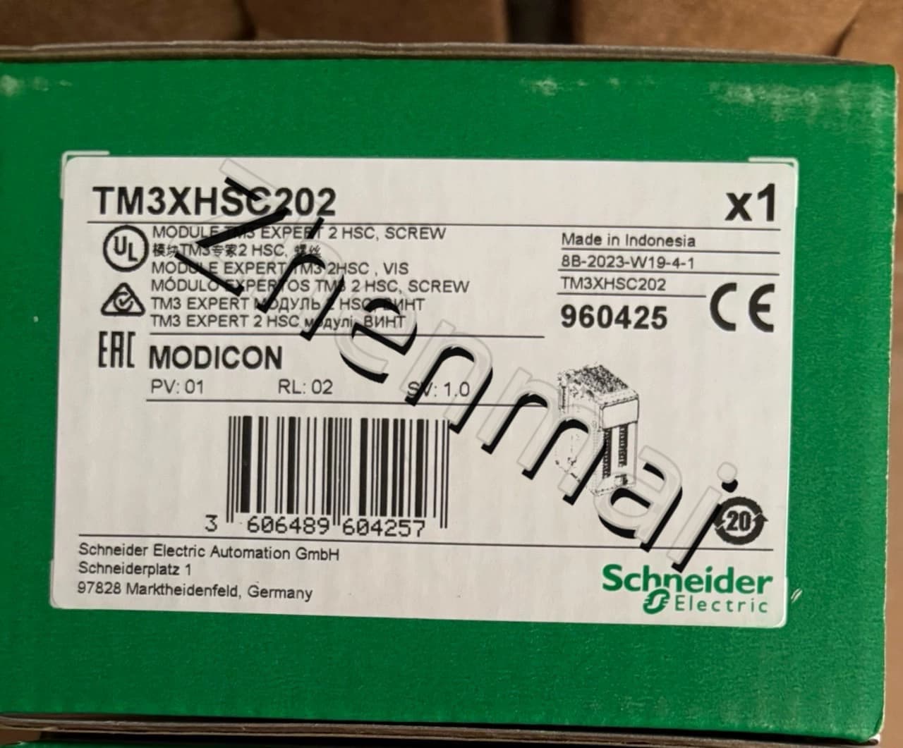 Convertitori di frequenza, interruttori automatici, contattori, dispositivi di protezione Schneider TM3XHSC202 nuovissimo, originale e genuino al 100%