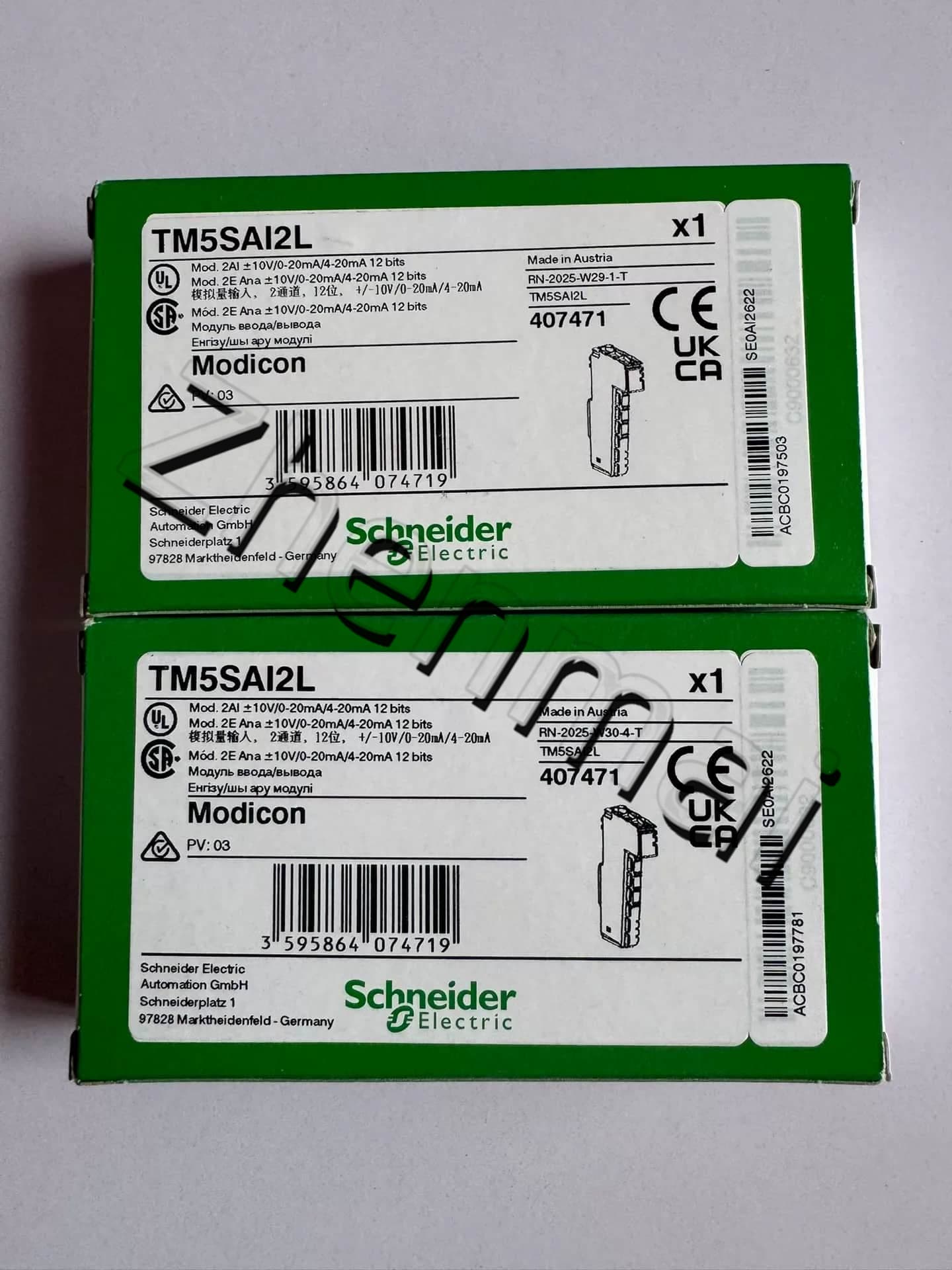Convertitori di frequenza, interruttori automatici, contattori, dispositivi di protezione Schneider TM5SAI2L nuovissimo, originale e originale al 100%