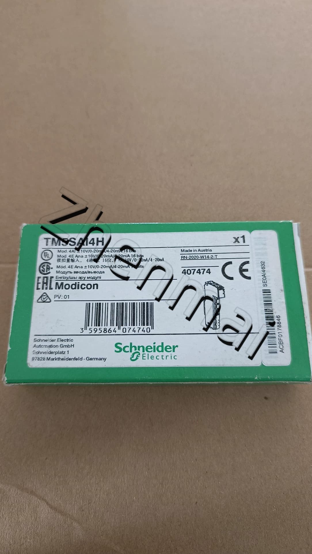 Schneider TM5SAI4H 100% nuovo, originale e genuino Convertitori di frequenza, interruttori automatici, contattori, dispositivi di protezione