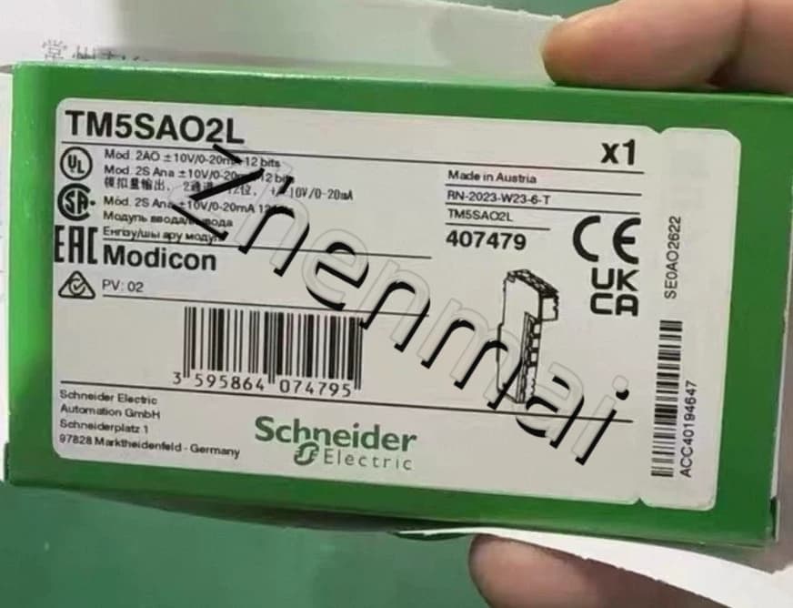 Schneider TM5SAO2L 100% nuovo, originale e originale Convertitori di frequenza, interruttori automatici, contattori, dispositivi di protezione