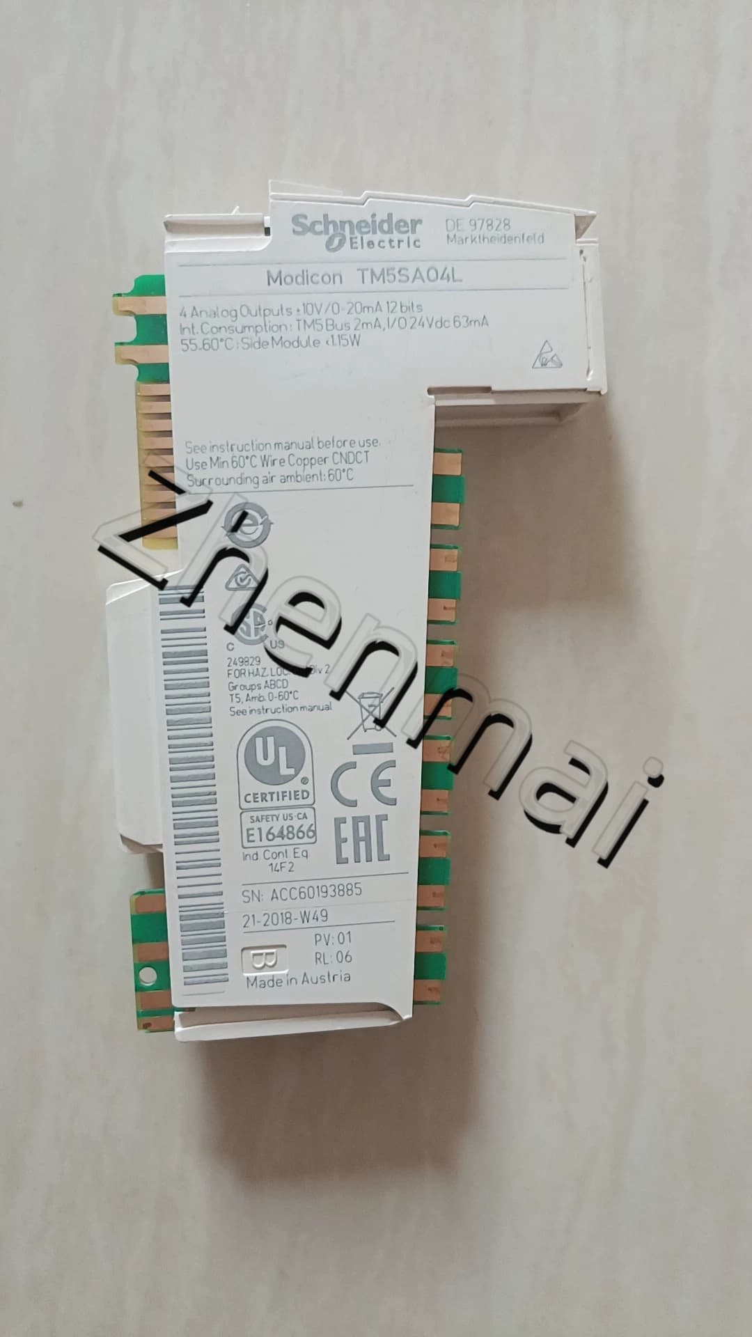 Schneider TM5SAO4L 100% nuovo, originale e originale Convertitori di frequenza, interruttori automatici, contattori, dispositivi di protezione