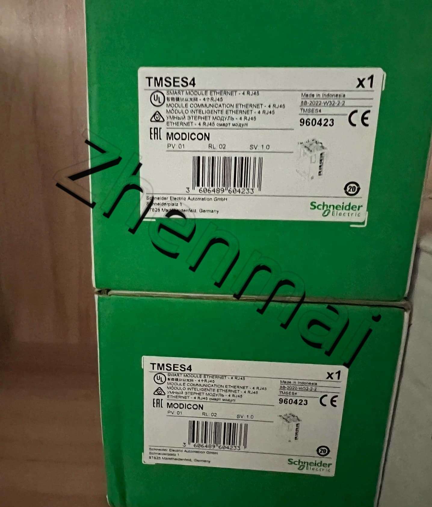 Convertitori di frequenza, interruttori automatici, contattori, dispositivi di protezione Schneider TMSES4 nuovissimi, originali e originali al 100%
