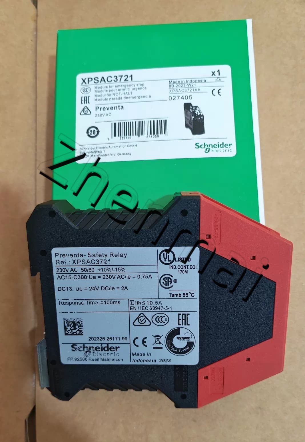 100% nuovo, originale e genuino Schneider XPSAC3721 Convertitori di frequenza, interruttori automatici, contattori, dispositivi di protezione