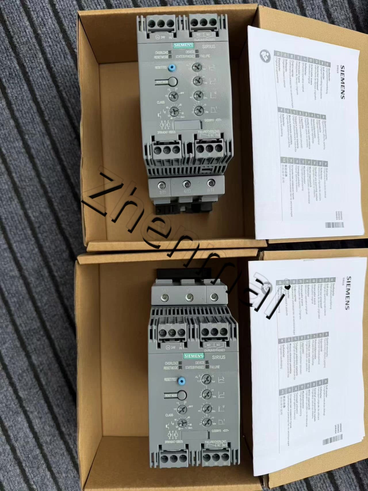 Soft Starter SIRIUS SOFT STARTER 3RW4047-1BB05 nuovo di zecca, originale, direttamente dalla fabbrica