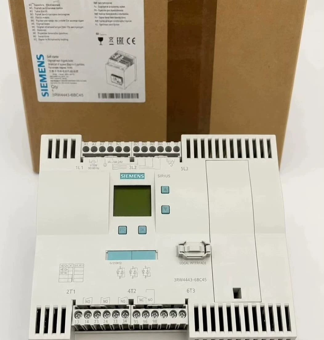 Soft Starter SIRIUS SOFT STARTER 3RW4076-2BB44 nuovo di zecca, originale, direttamente dalla fabbrica