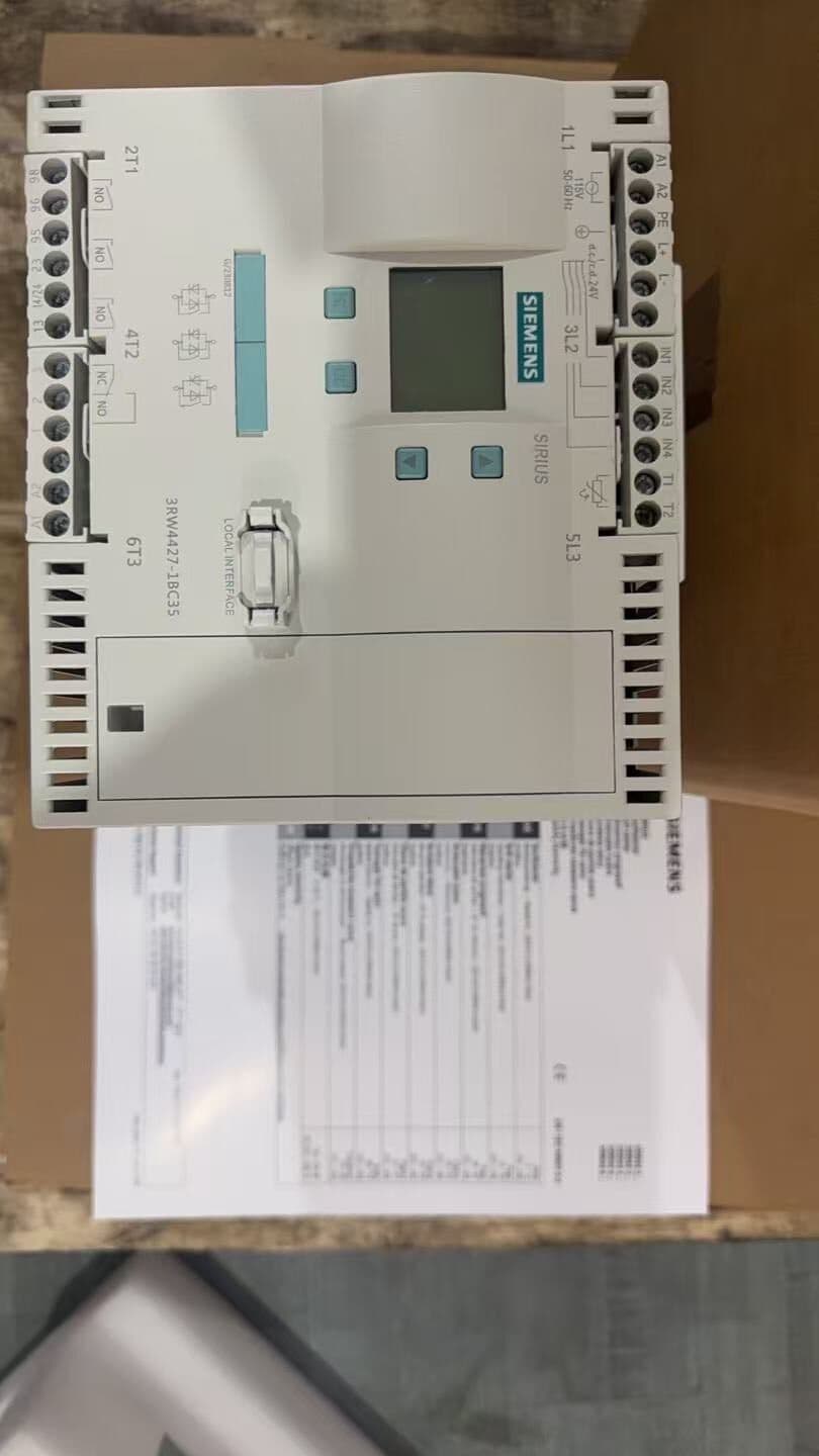 Soft Starter Siemens 3RW4457-6BC44 SIRIUS SOFT STARTER, nuovo di zecca, originale, direttamente dalla fabbrica