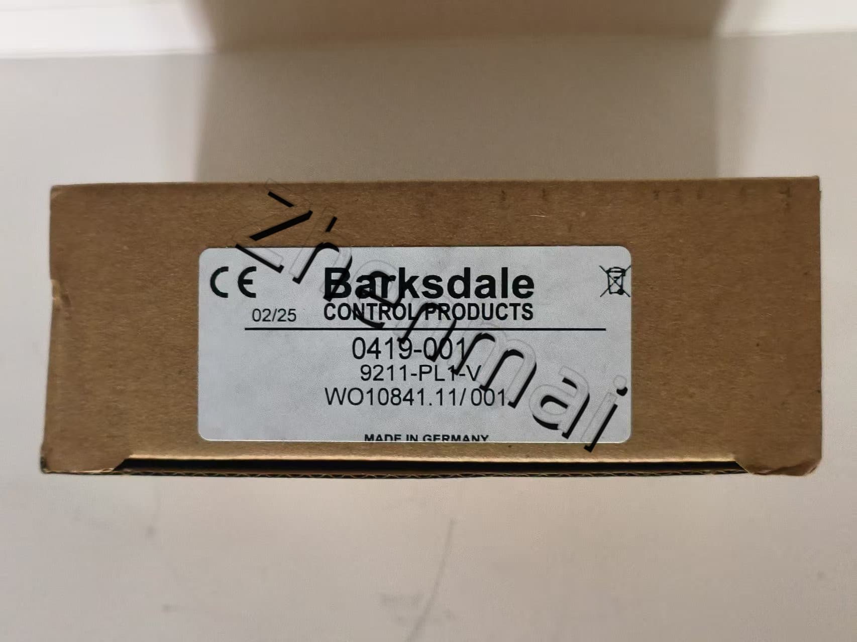 Brand New Original Barksdale 9211-PL1-V 0419-001 Sensore di pressione Interruttore di livello Flussostato Pressostato Spedizione veloce