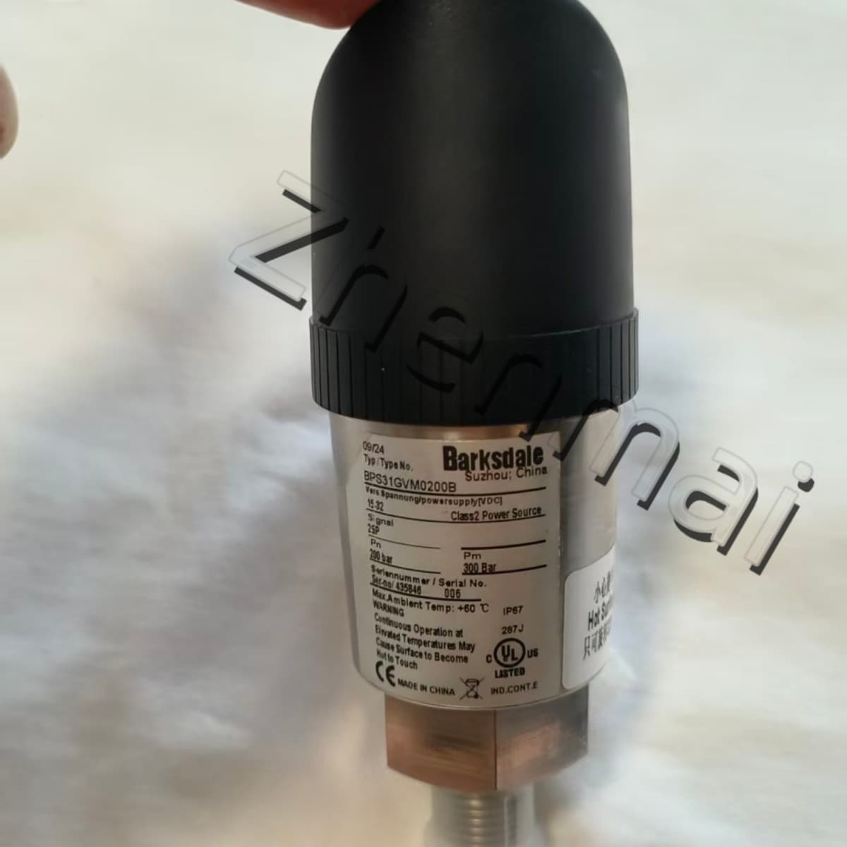 Nuovissimo originale Barksdale BPS31GVM0200B Sensore di pressione Interruttore di livello Flussostato Pressostato Spedizione veloce