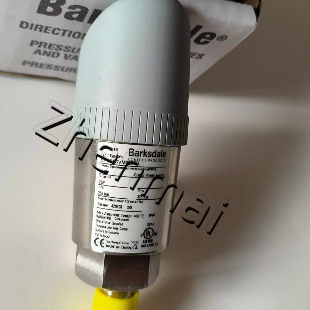 Nuovo originale Barksdale BPS31GVM0250B Sensore di pressione Interruttore di livello Flussostato Pressostato Spedizione veloce