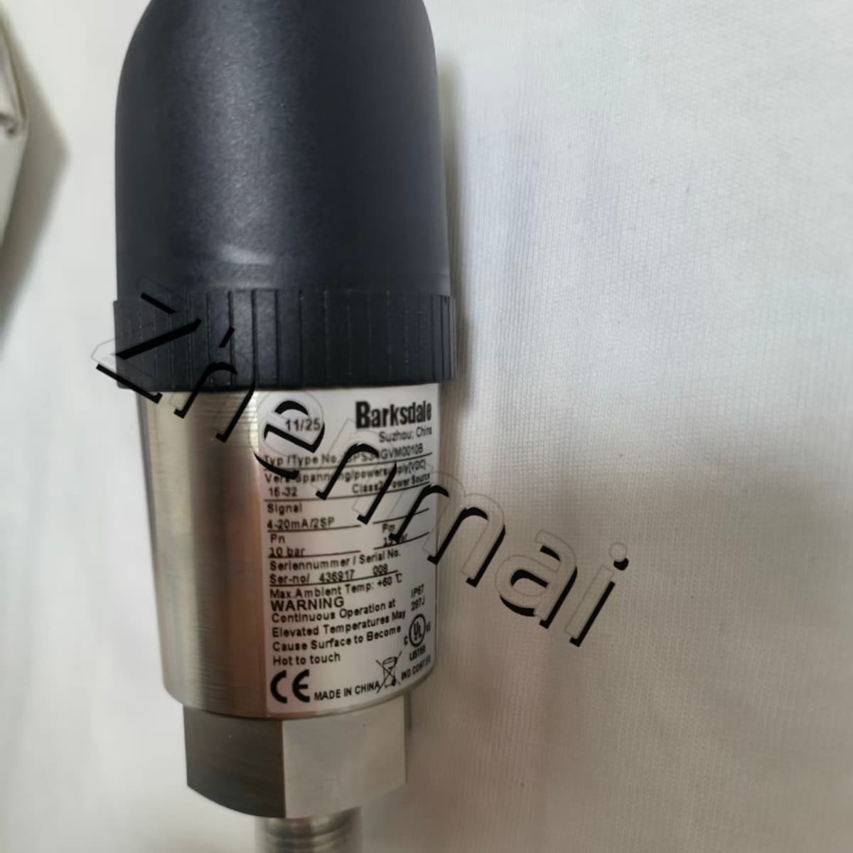 Nuovissimo originale Barksdale BPS34GVM0010B Sensore di pressione Interruttore di livello Flussostato Pressostato Spedizione veloce