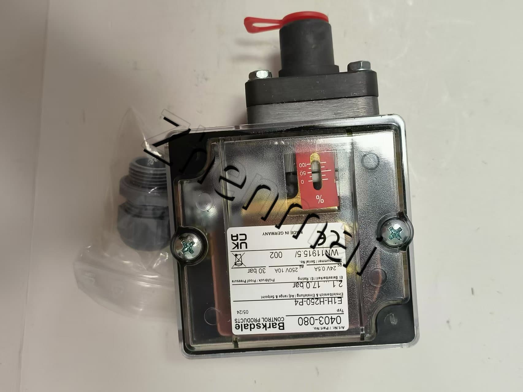 Brand New Original Barksdale E1H-H250-P4 0403-080 Sensore di pressione Interruttore di livello Flussostato Pressostato Spedizione veloce