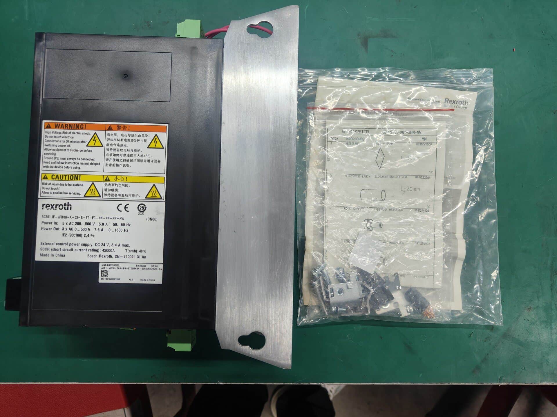 Servomotore Bosch Rexroth originale nuovo di zecca ACS01.1E-W0018-A-03-B-ET-EC-NN-NN-NW Servomotore Spedizione veloce