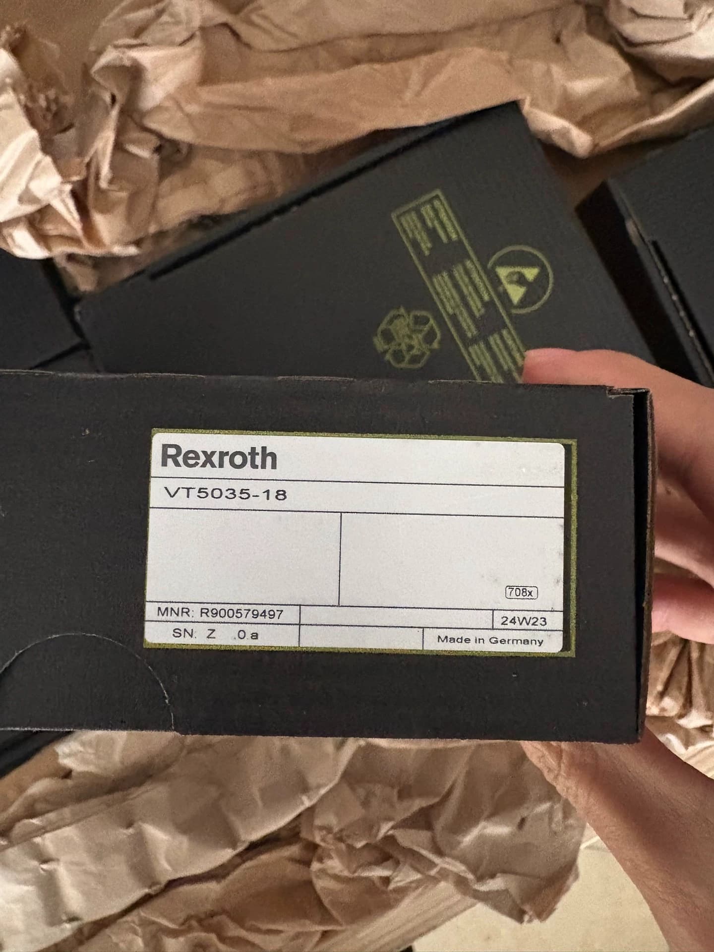 Nuovissimo amplificatore servoazionamento Bosch Rexroth originale, servomotore scheda amplificatore VT5035-18 spedizione veloce