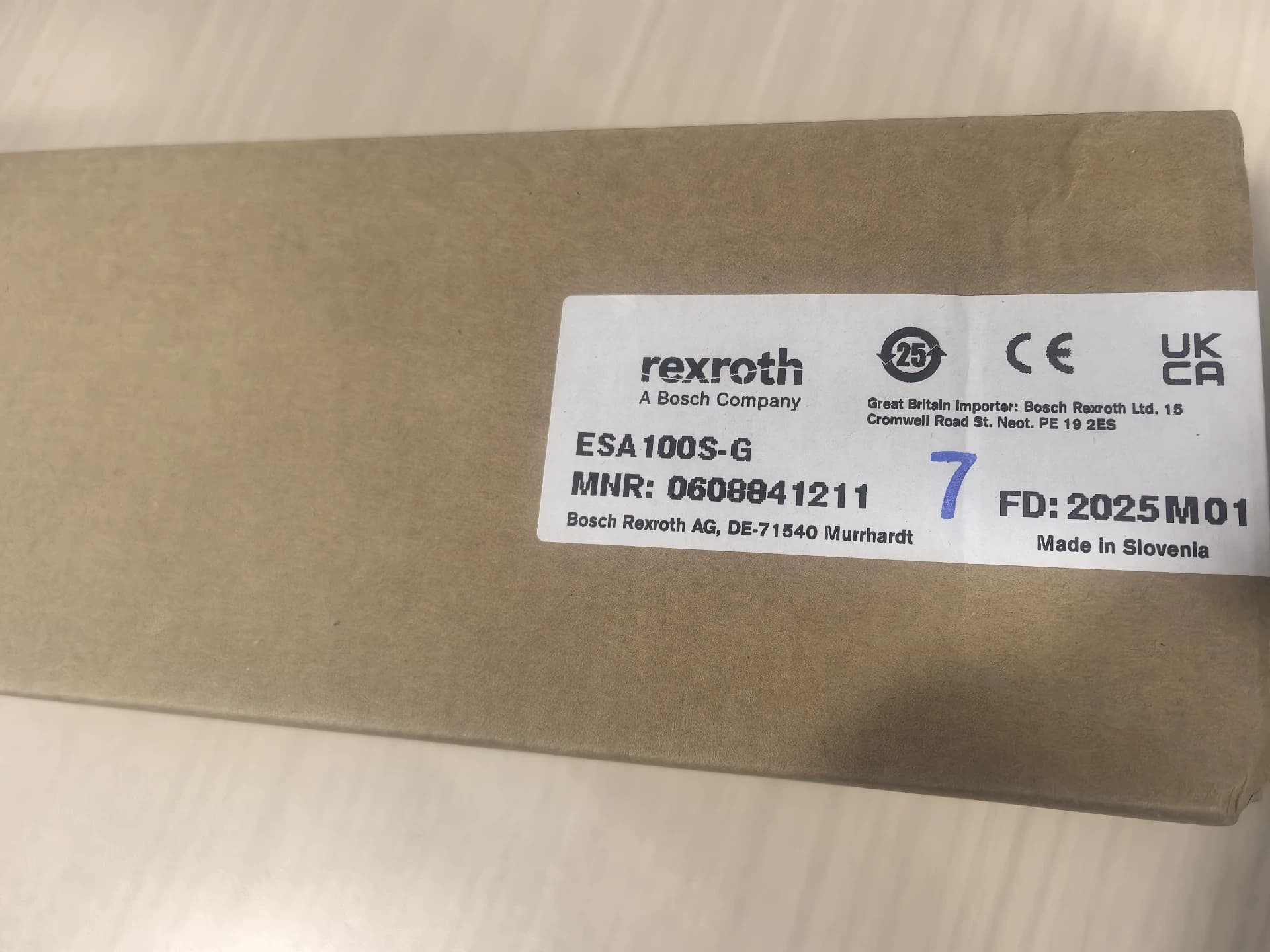 Servomotore elettrico Bosch Rexroth nuovo di zecca originale Servomotore ESA100S-G Spedizione veloce
