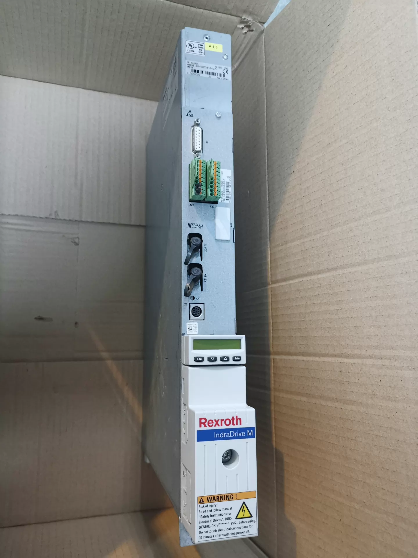 Servomotore Bosch Rexroth originale nuovo di zecca HMS01.1N-W0036-A-07-NNNN Servomotore Spedizione veloce