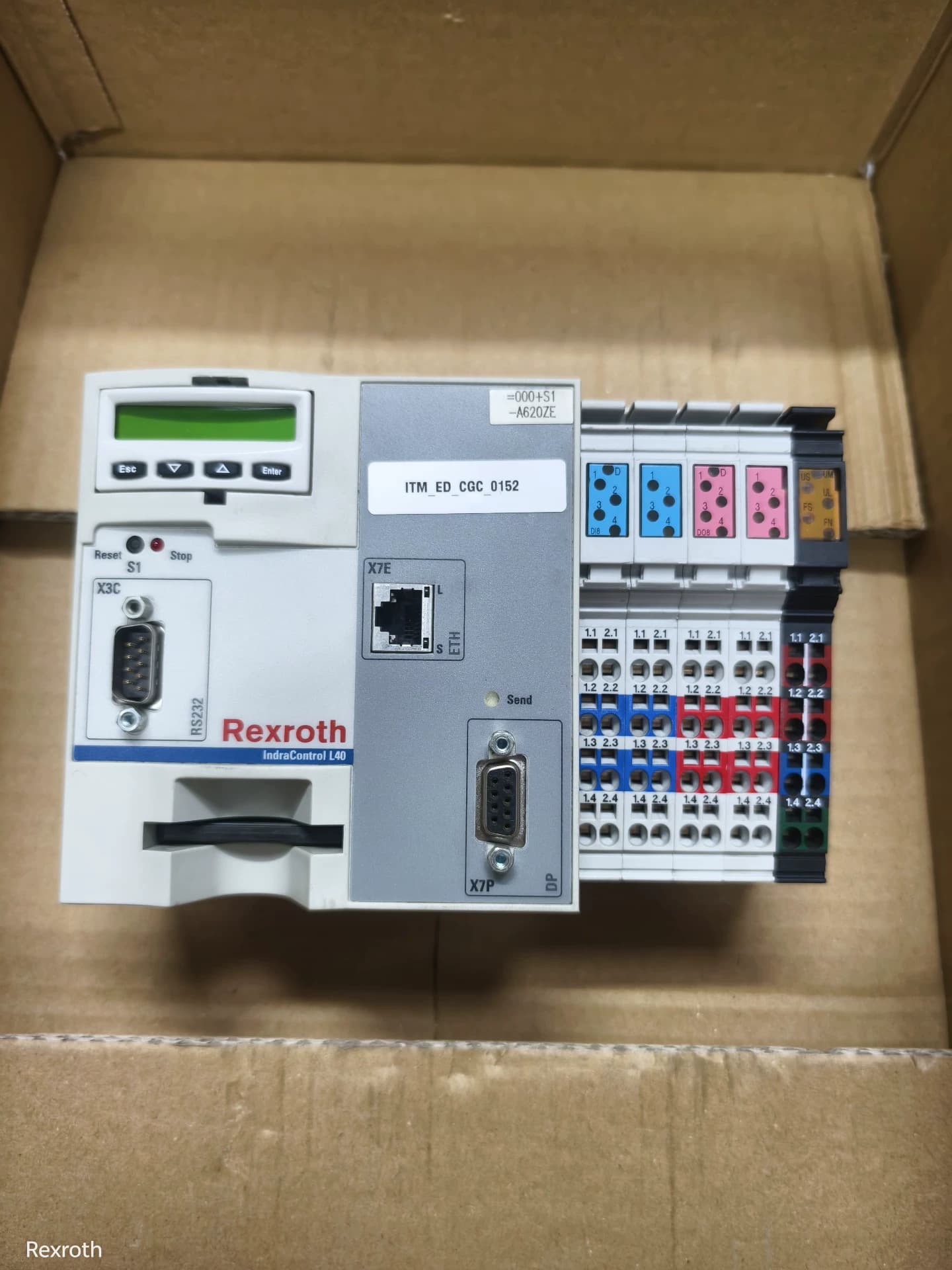 Brand New Original Bosch Rexroth Servo drive PLC Mobule PLC controller CML40.2-NP-330-NA-NNNN Servomotore Spedizione veloce
