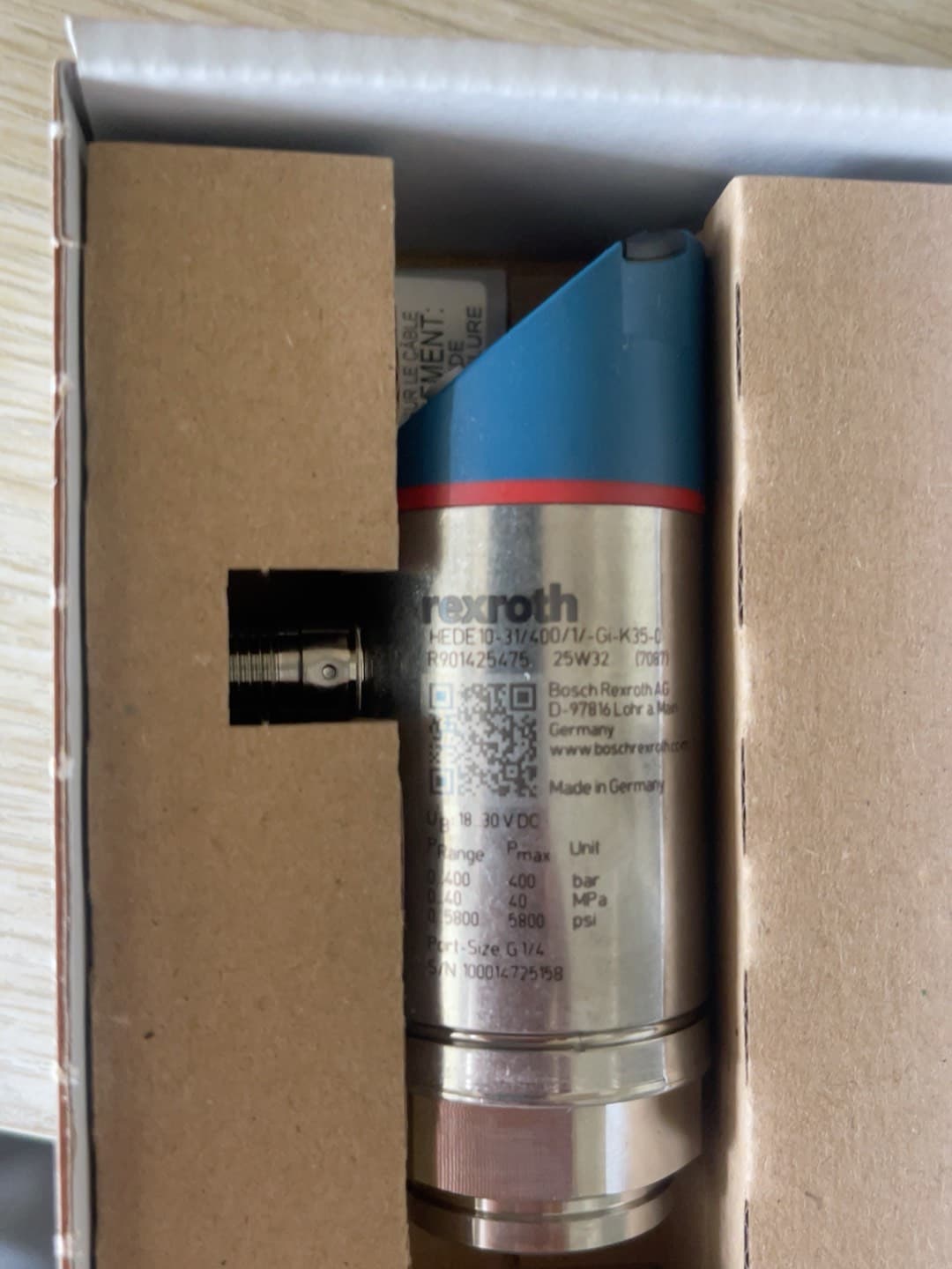 Brand New Original Bosch Rexroth Servo drive Sensore di pressione HEDE10-3X/400/1/-GI-K35-0 Servomotore Spedizione veloce